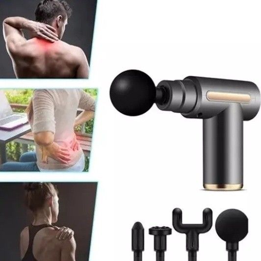 Gun Massager Full Body Pain Therapy For Men & Women Rechargeable & Silent Power