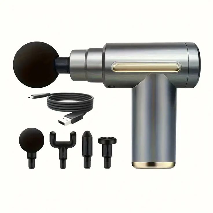 Gun Massager Full Body Pain Therapy For Men & Women Rechargeable & Silent Power