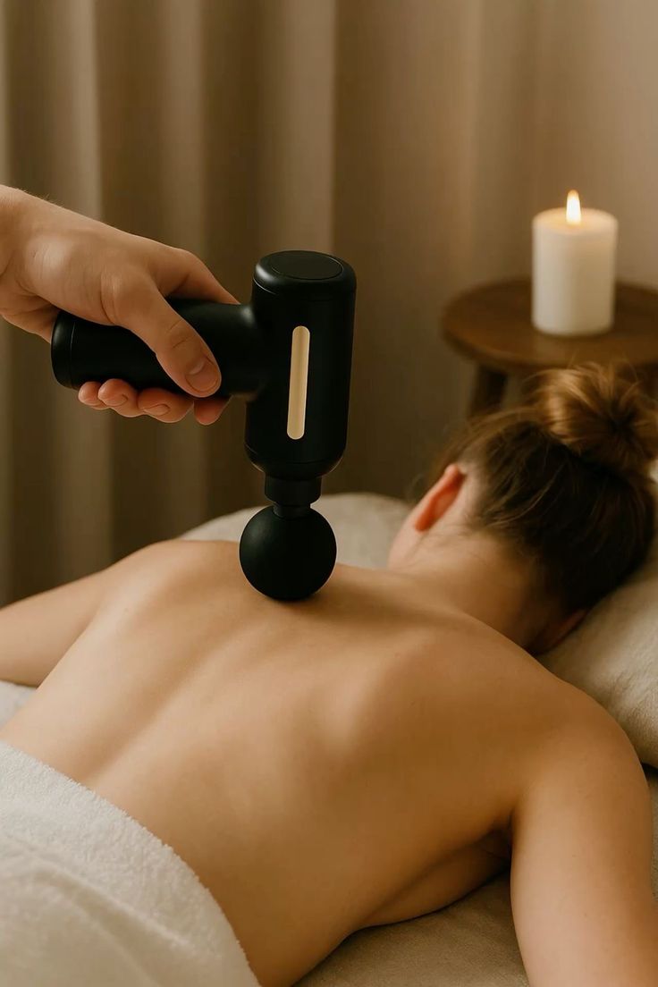 Gun Massager Full Body Pain Therapy For Men & Women Rechargeable & Silent Power
