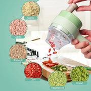 Rechargeable Hammer Food Chopper